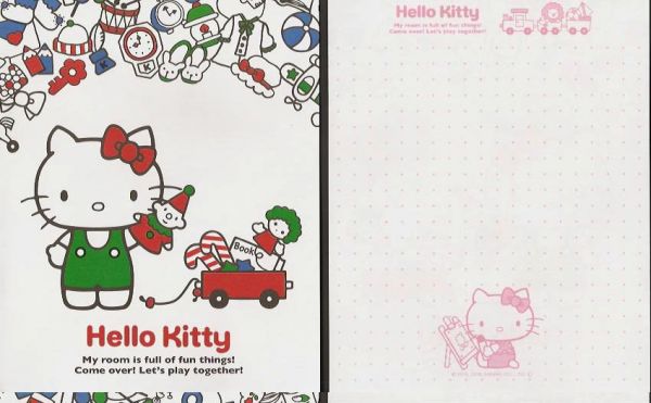 Papel de Carta- Hello Kitty- Importado